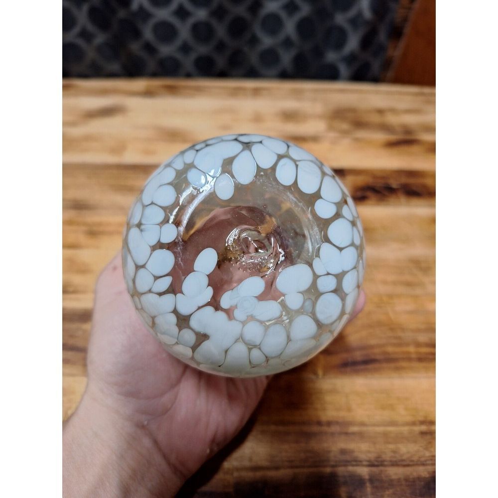 RACHEL ROY Iridescent Pink Luster‎ Leopard Stemless Wine Glass NEW - Picture 9 of 10